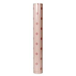 Papier Peint Rose à Pois Jolie Fleur