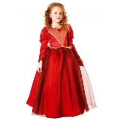 Costume Reine Rouge 3 à 5 ans