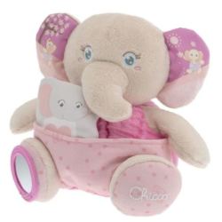 Peluche Eléphant Rose