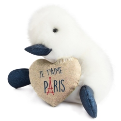 Peluche Coin Coin Paris - 30 cm