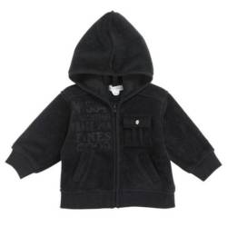 Gilet à Capuche Zippé Noir