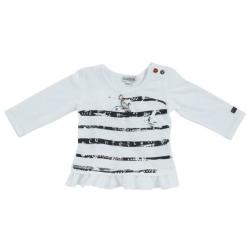 Tee-Shirt Manches Longues Blanc