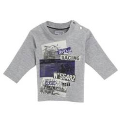 Tee-Shirt Manches Longues Gris