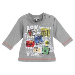 Tee-Shirt Manches Longues Gris 2 Ans