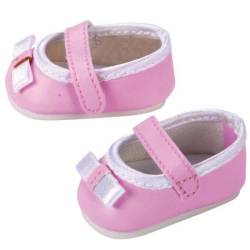 Ballerines Roses Pâle pour Poupée de 36 cm