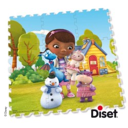 Tapis Puzzle en Mousse Docteur la Peluche