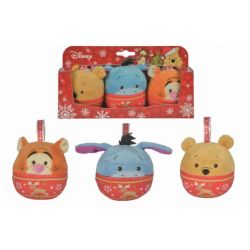 Coffret 3 Boules de Noël Winnie Ourson et ses amis