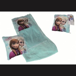 Coussin et Couverture La Reine des Neiges