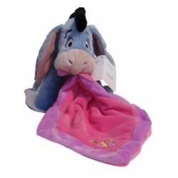 Doudou Bourriquet et Mouchoir - 25 cm