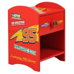 Table de Chevet Cars Lighting McQueen Table de Chevet Cars Lighting McQueen