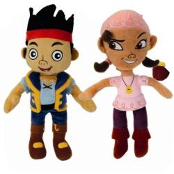 Lot de 2 Peluches Jake et Izzy