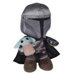 Peluche Mandalorian et Grogu
