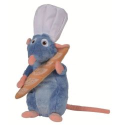 Peluche Rémy avec Baguette Ratatouille - 25 cm