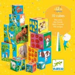 10 cubes Mes amis