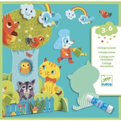 Coffret Collages Copains au jardin