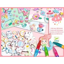 Coffret Coloriages Un monde à créer Filles