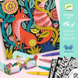 Coffret Feutres Pinceaux Foret Fantastique