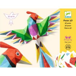 Coffret Poster 3D Amazonie
