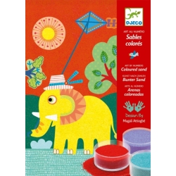 Coffret Sables Colorés En Plein Air