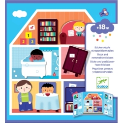 Coffret Stickers épais et repositionnables La Maison