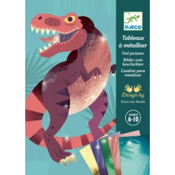 Coffret Tableau Metal Jurassic