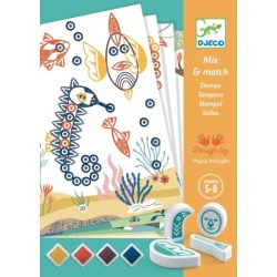 Coffret Tampons Mix and Match Surprising Animals