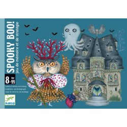 Jeu de Carte de Mémoire et de Stratégie Spooky Boo