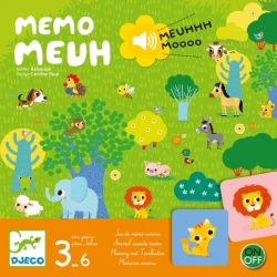 Jeu de mémo sonore Memo Meuh