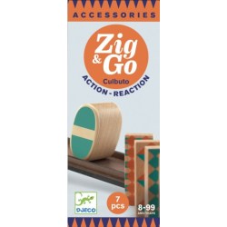 Jeu de Réaction Zig & Go Culbuto - 7 pièces
