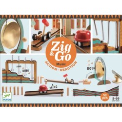 Jeu de réaction Zig & Go Music - 52 pcs