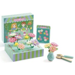 Jeu Imitation Rose & Florian - Créer des bouquets avec un modèle