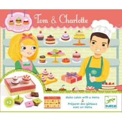 Jeu Imitation Tom et Charlotte - Préparer des gâteau