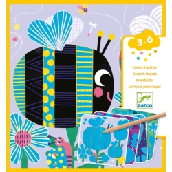 Kit Cartes a gratter Toutes petites Bêtes
