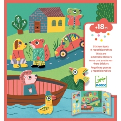 Kit Créer avec des stickers Les Animaux