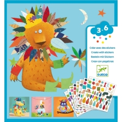 Kit Créer aves des stickers Animaux