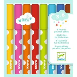 Lot de 8 feutres pour les petits