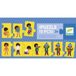 Puzzle Frise Je m habille