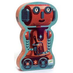 Puzzle Silhouette Bob le Robot