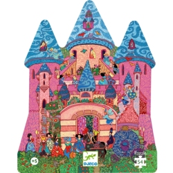 Puzzle Silhouette Château Féérique