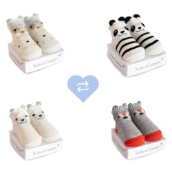 Chaussettes Naissance Garçon - Modèle Aléatoire