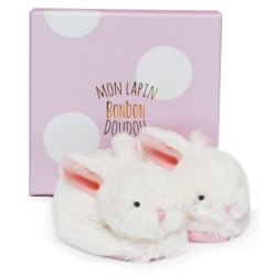 Chaussons Lapin Bonbon Rose