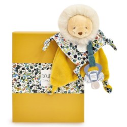 Doudou Attache Sucette Lion Bohaime