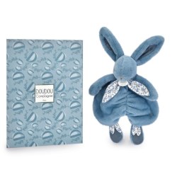 Doudou Lapin Bleu Lapin Doudou