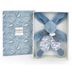 Doudou Lapin Bleu PM Lapin Doudou