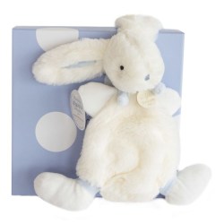 Doudou Lapin Bonbon Bleu