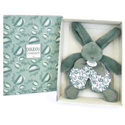 Doudou Lapin Vert Sauge PM Lapin Doudou