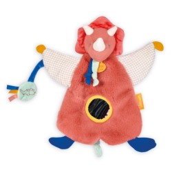 Doudou marionnette dino Lou Calinosaures