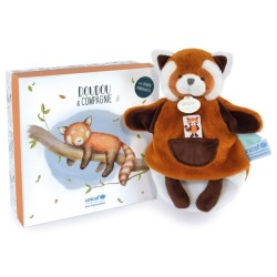 Doudou Marionnette Panda Roux Unicef