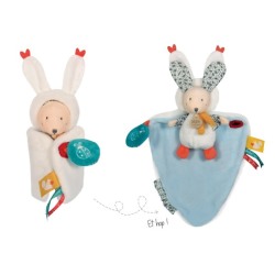 Doudou Papillote Lapin