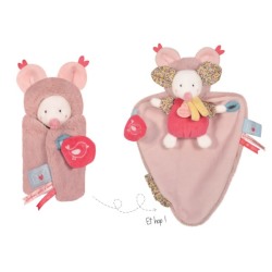 Doudou Papillote Souris